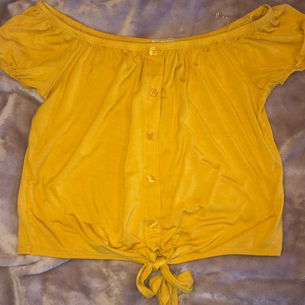 off the shoulder crop top from tillys